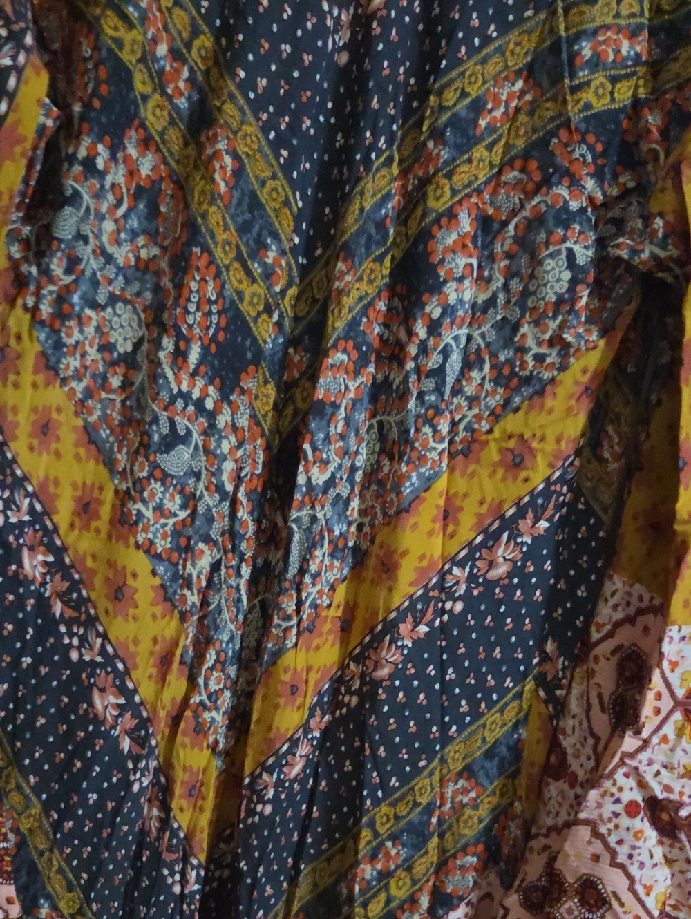 Boho Floral Print Kimono Duster - Picture 6 of 8